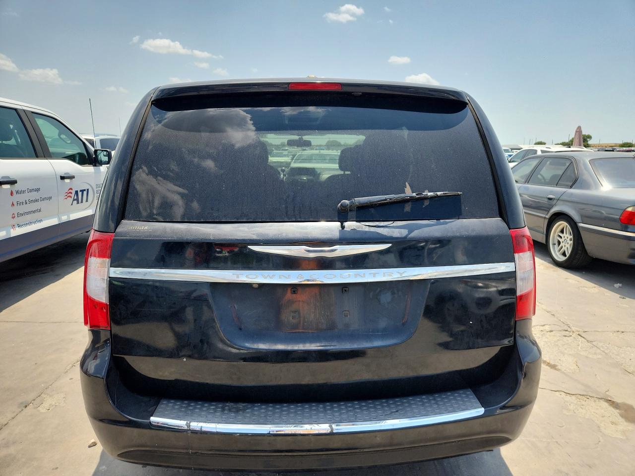 2013 Chrysler Town & Country Touring Черный vin: 2C4RC1BG5DR605688