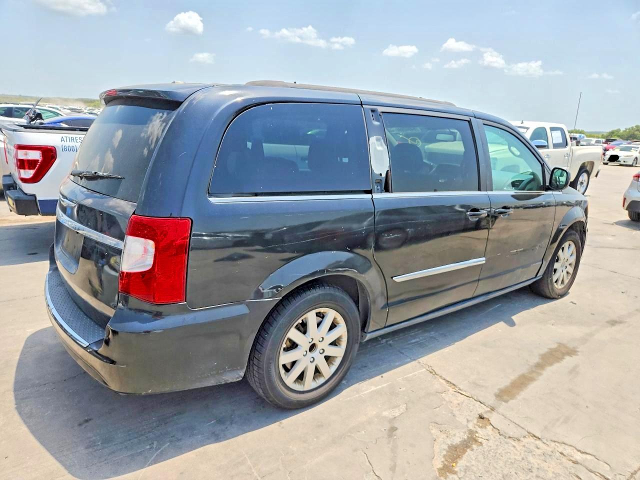 2013 Chrysler Town & Country Touring Черный vin: 2C4RC1BG5DR605688