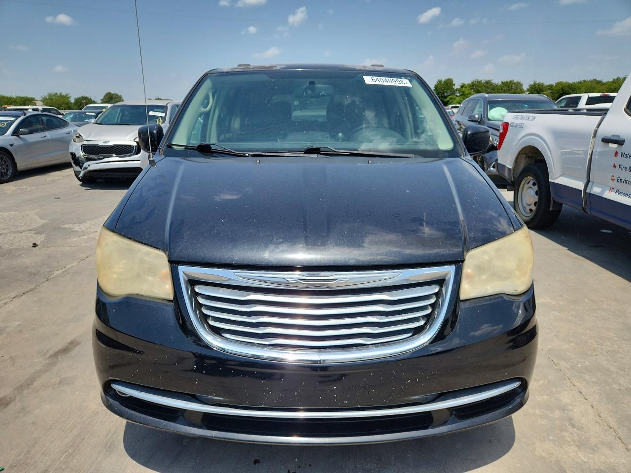 2013 Chrysler Town & Country Touring Черный vin: 2C4RC1BG5DR605688