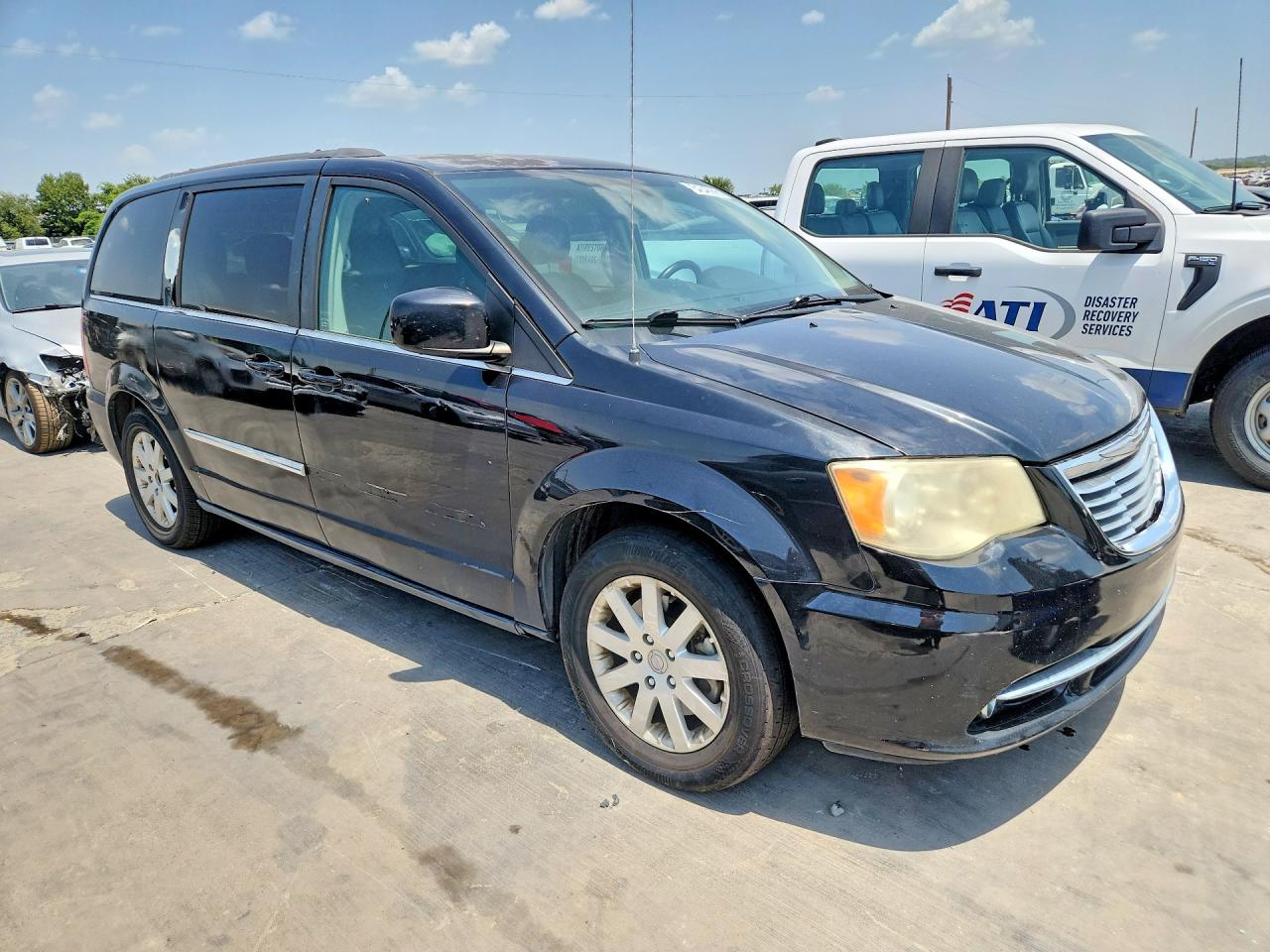 2013 Chrysler Town & Country Touring Черный vin: 2C4RC1BG5DR605688