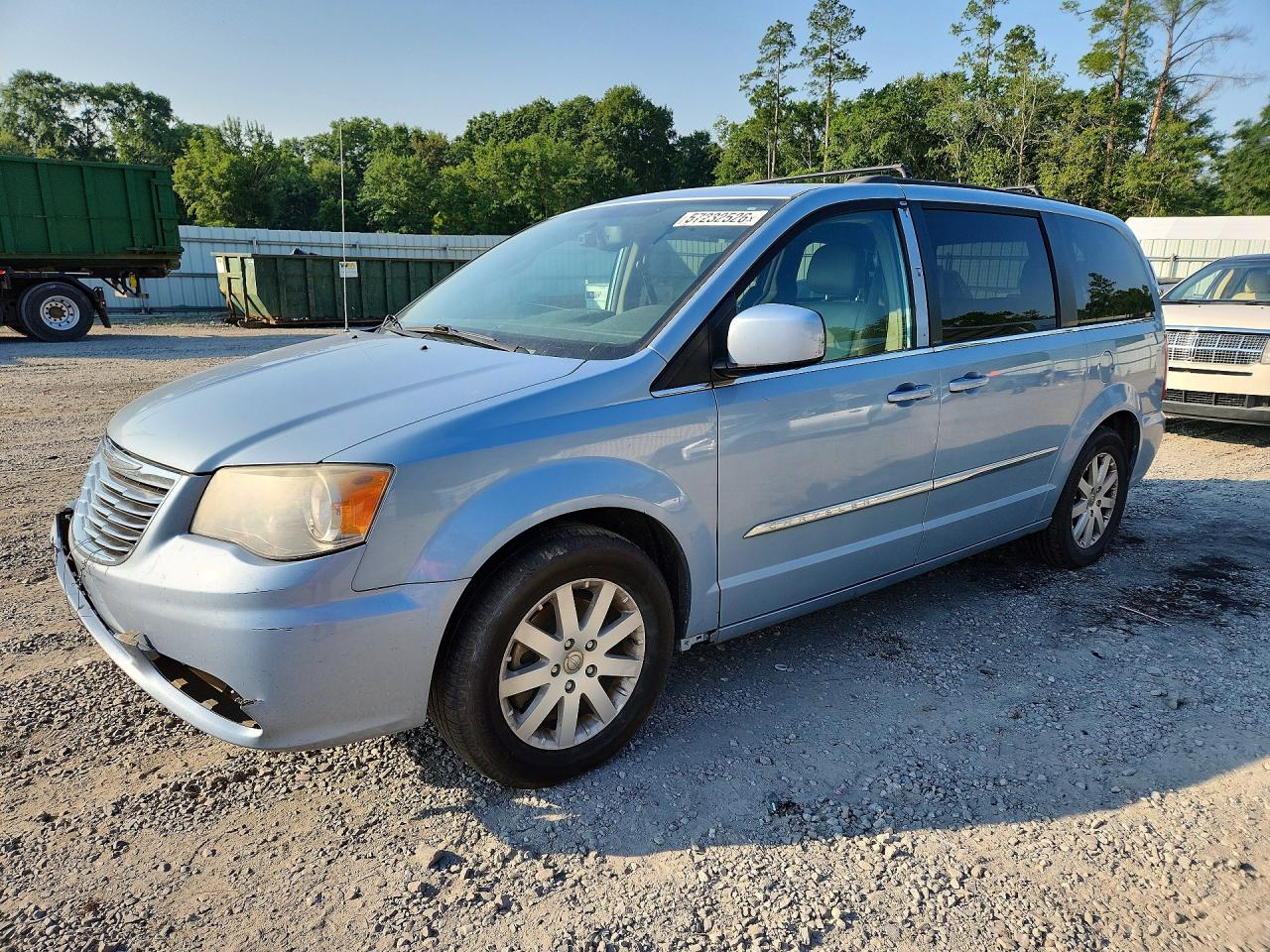 2013 Chrysler Town & Country Touring Blue vin: 2C4RC1BG5DR630980