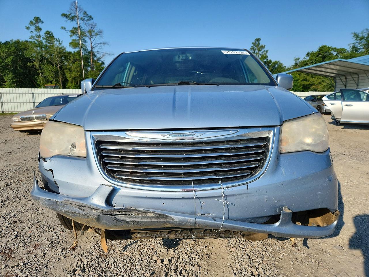 2013 Chrysler Town & Country Touring Blue vin: 2C4RC1BG5DR630980