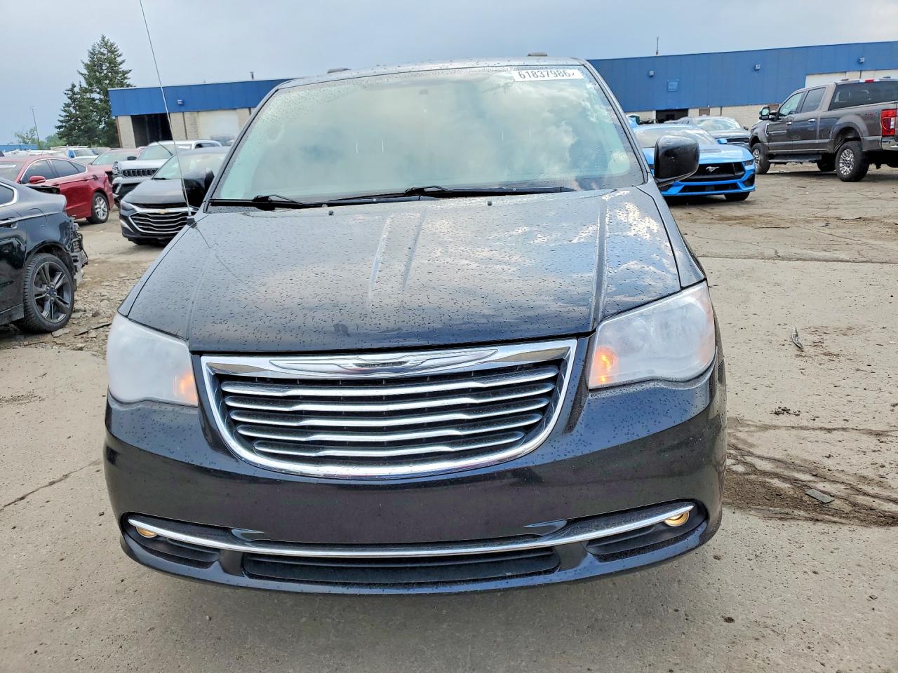 2013 Chrysler Town & Country Touring Black vin: 2C4RC1BG5DR694243