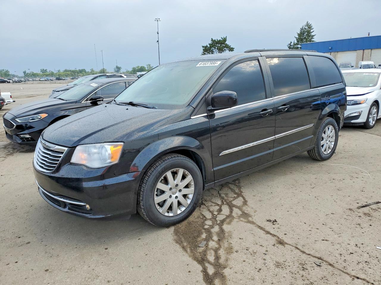 2013 Chrysler Town & Country Touring Black vin: 2C4RC1BG5DR694243