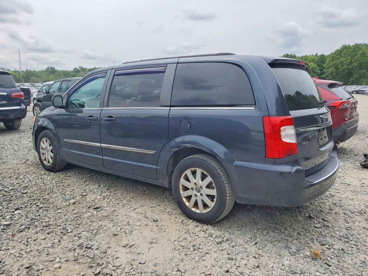 2013 Chrysler Town & Country Touring Blue vin: 2C4RC1BG5DR747636