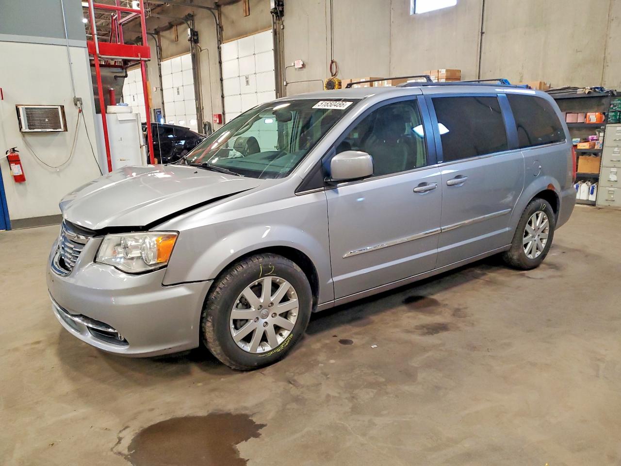 2013 Chrysler Town & Country Touring Silver vin: 2C4RC1BG5DR802571