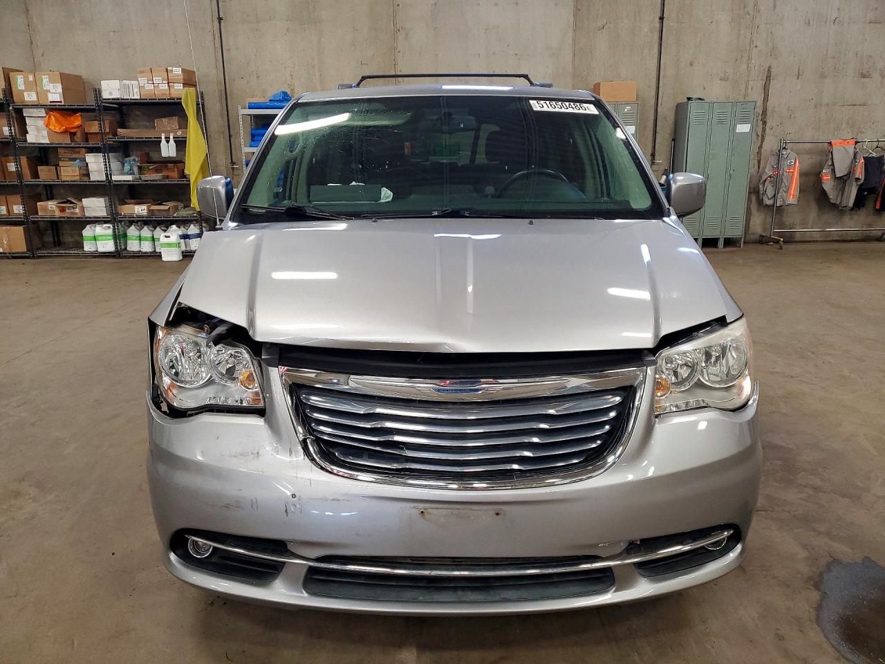 2013 Chrysler Town & Country Touring Silver vin: 2C4RC1BG5DR802571