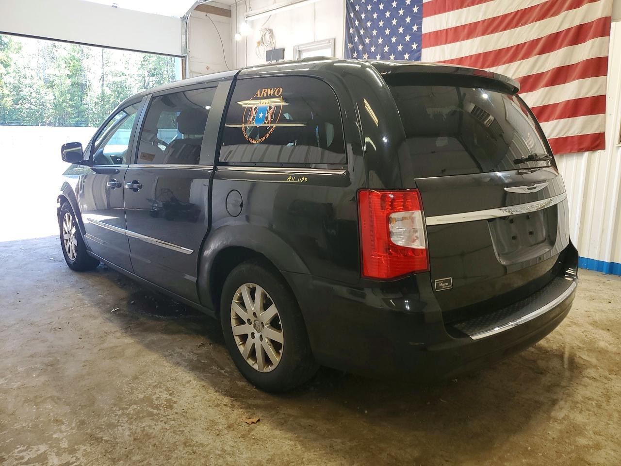 2014 Chrysler Town & Country Touring Black vin: 2C4RC1BG5ER115575
