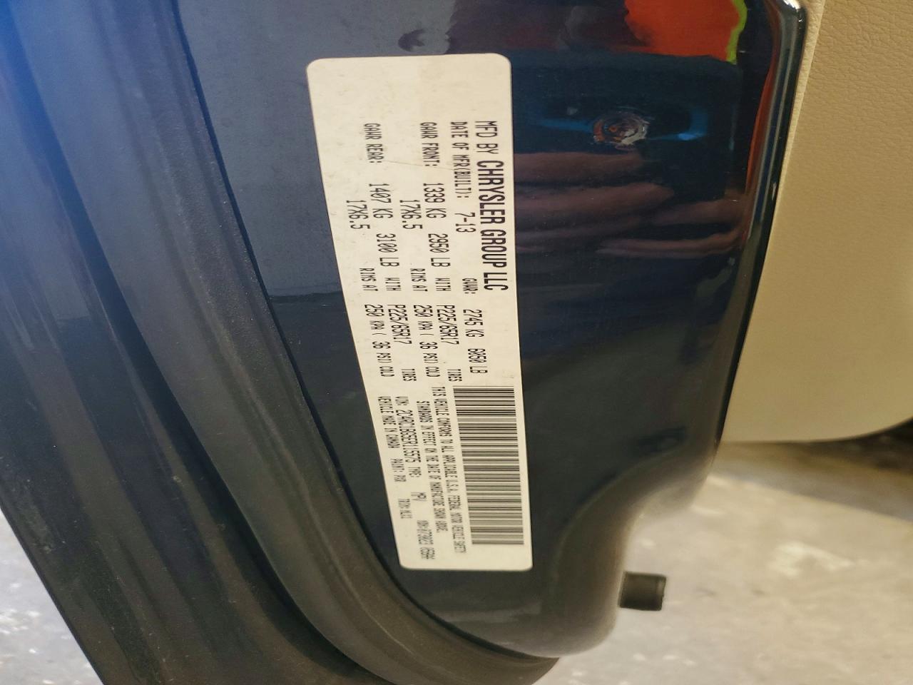 2014 Chrysler Town & Country Touring Black vin: 2C4RC1BG5ER115575