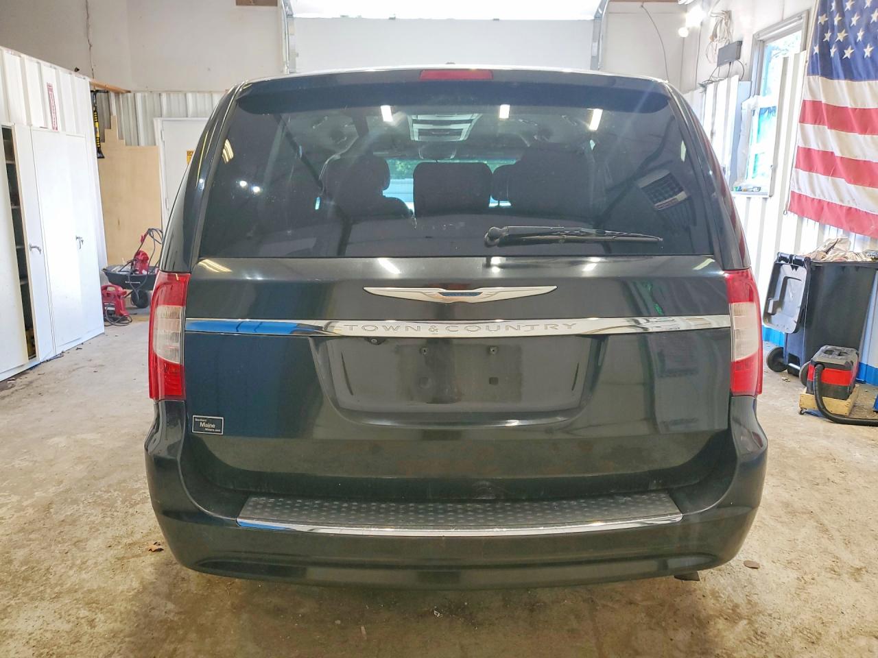 2014 Chrysler Town & Country Touring Black vin: 2C4RC1BG5ER115575