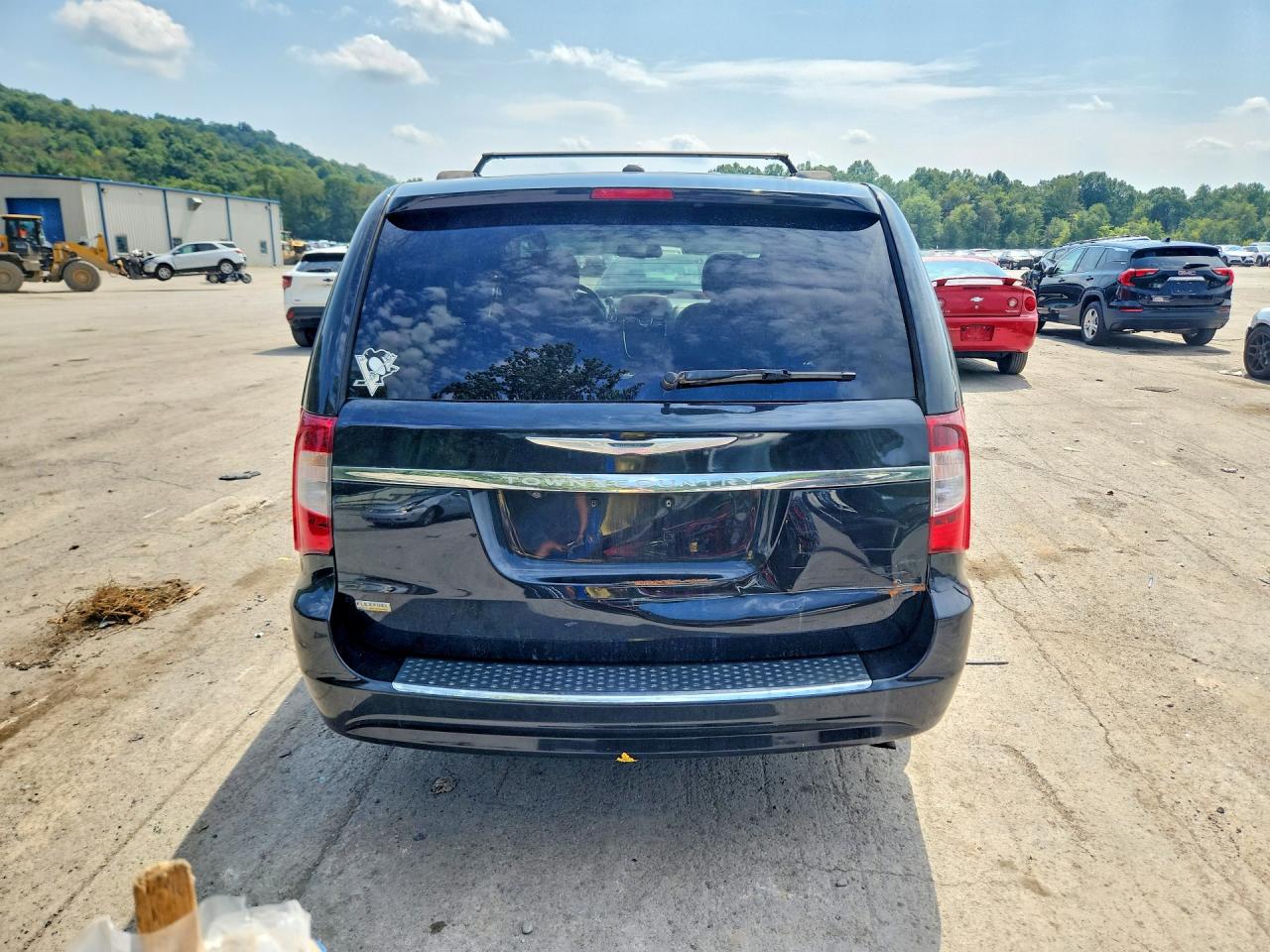 2014 Chrysler Town & Country Touring Gray vin: 2C4RC1BG5ER158278