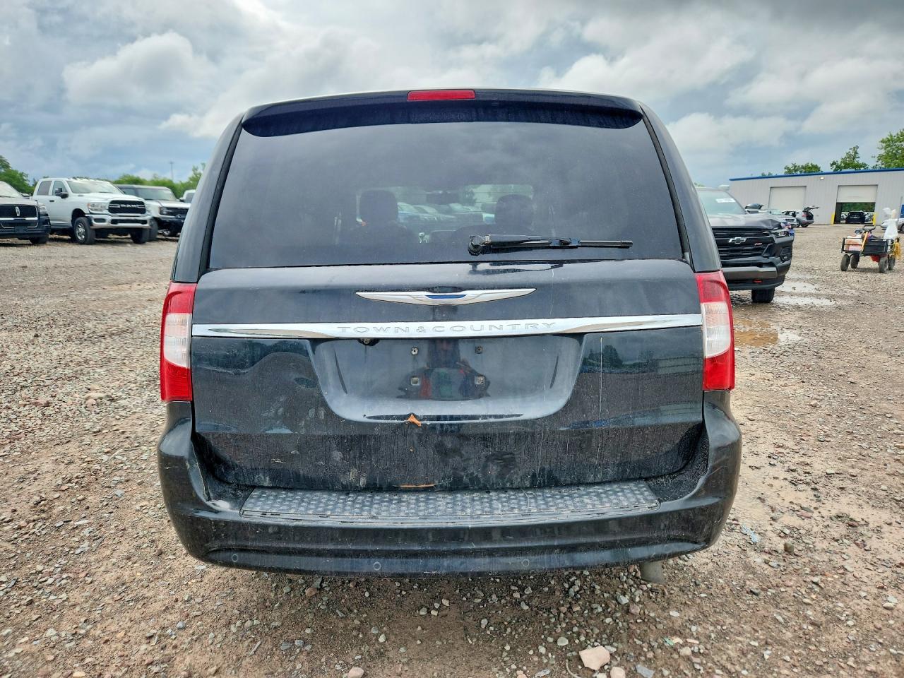 2014 Chrysler Town & Country Touring Черный vin: 2C4RC1BG5ER169619