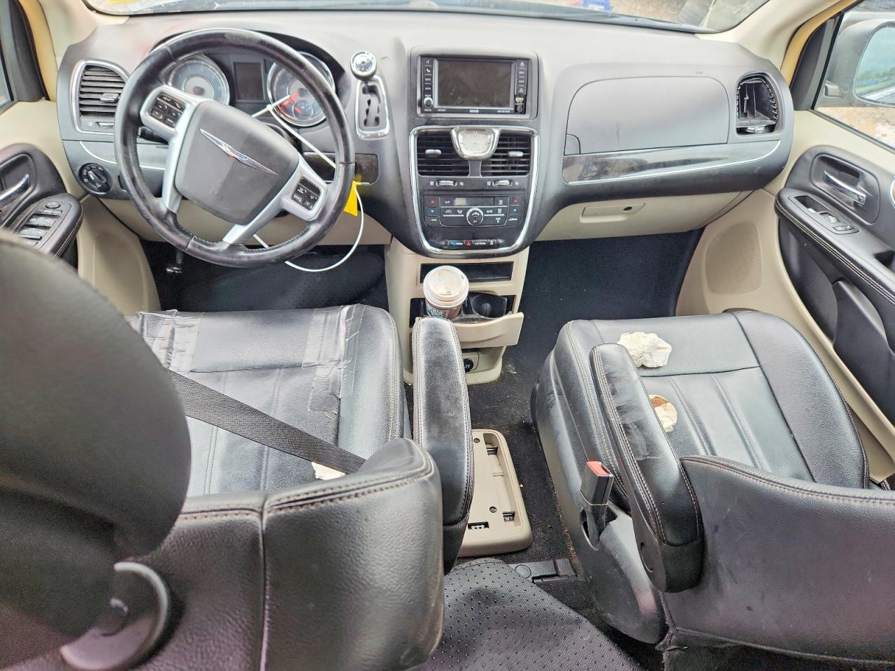 2014 Chrysler Town & Country Touring Черный vin: 2C4RC1BG5ER169619