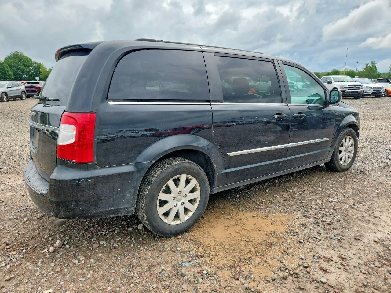2014 Chrysler Town & Country Touring Черный vin: 2C4RC1BG5ER169619
