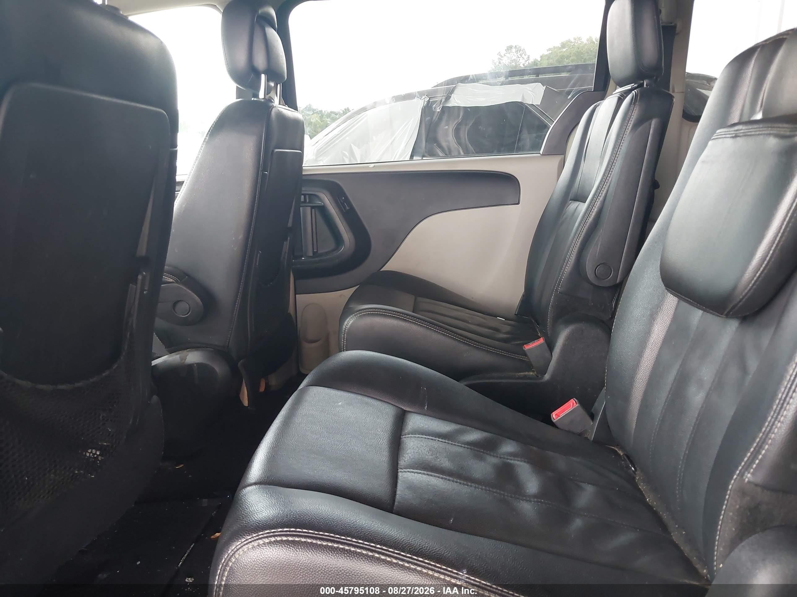 2014 Chrysler Town & Country Touring Black vin: 2C4RC1BG5ER169667