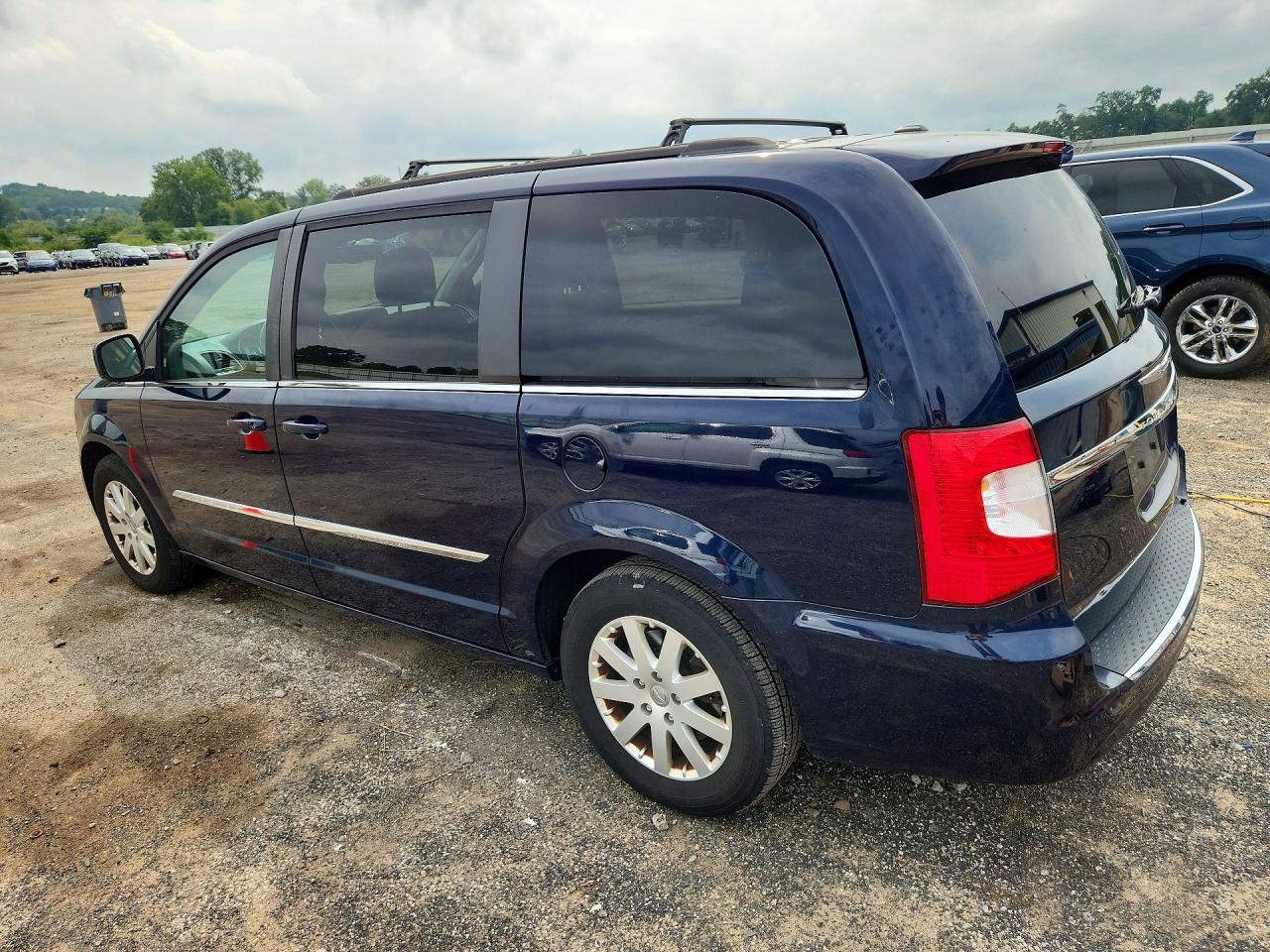 2014 Chrysler Town & Country Touring Blue vin: 2C4RC1BG5ER171063