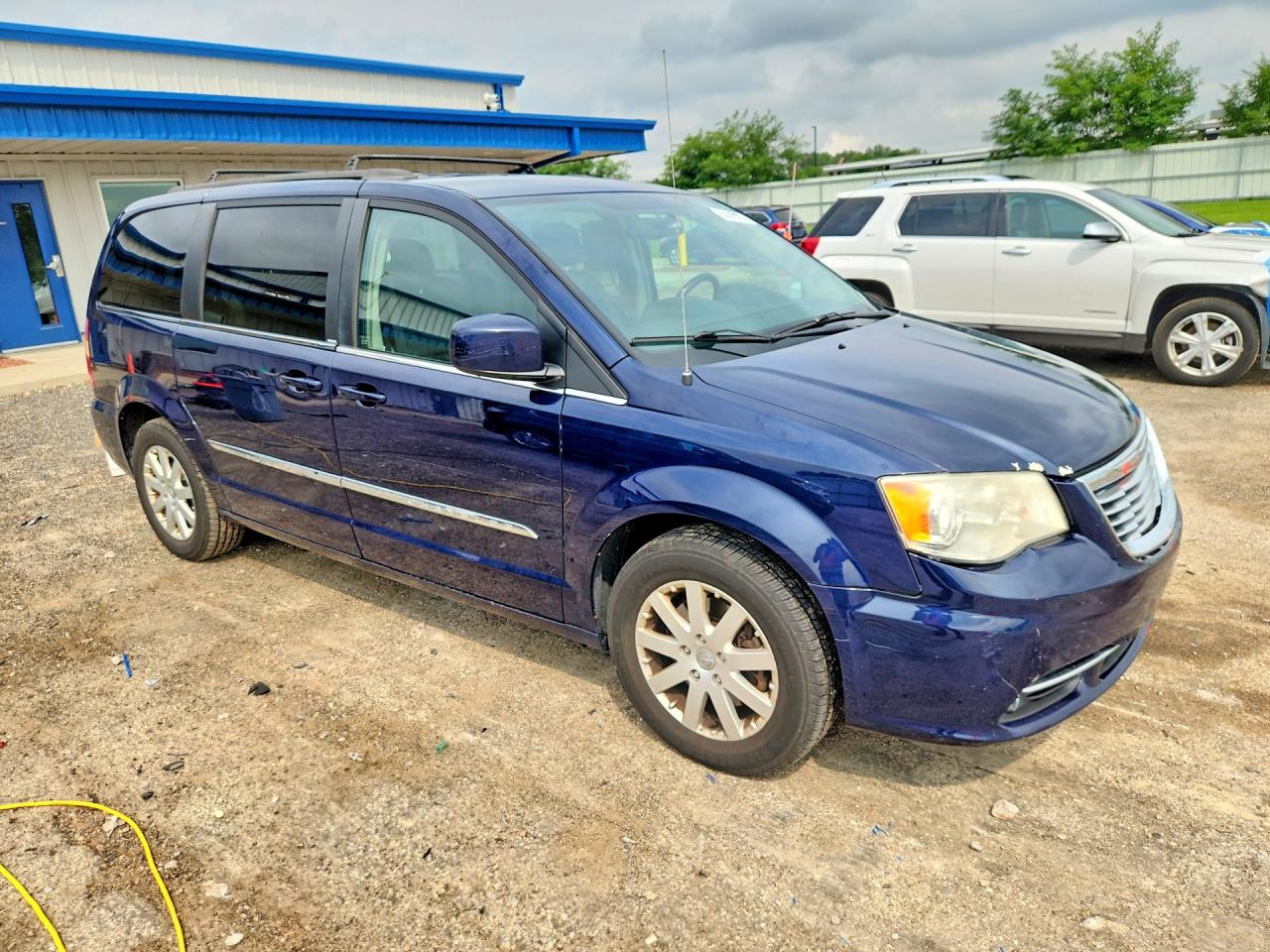 2014 Chrysler Town & Country Touring Blue vin: 2C4RC1BG5ER171063