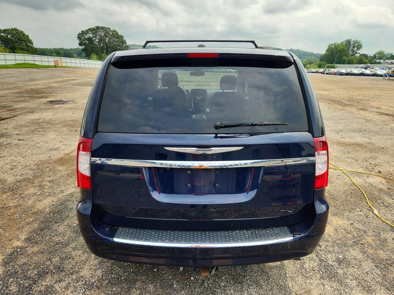 2014 Chrysler Town & Country Touring Blue vin: 2C4RC1BG5ER171063