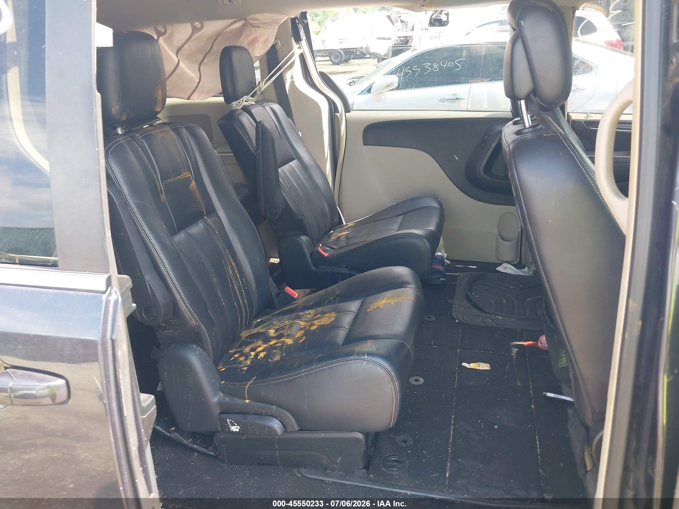 2014 Chrysler Town & Country Touring Gray vin: 2C4RC1BG5ER177915