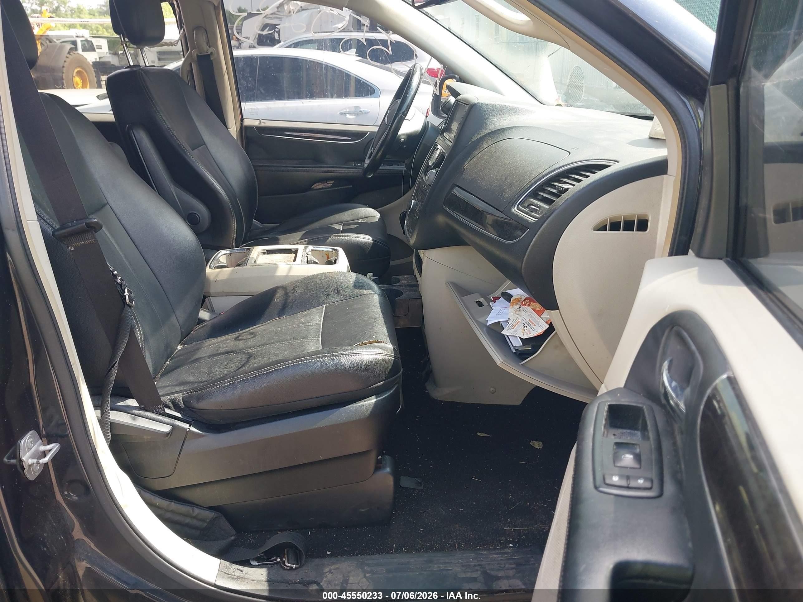 2014 Chrysler Town & Country Touring Gray vin: 2C4RC1BG5ER177915