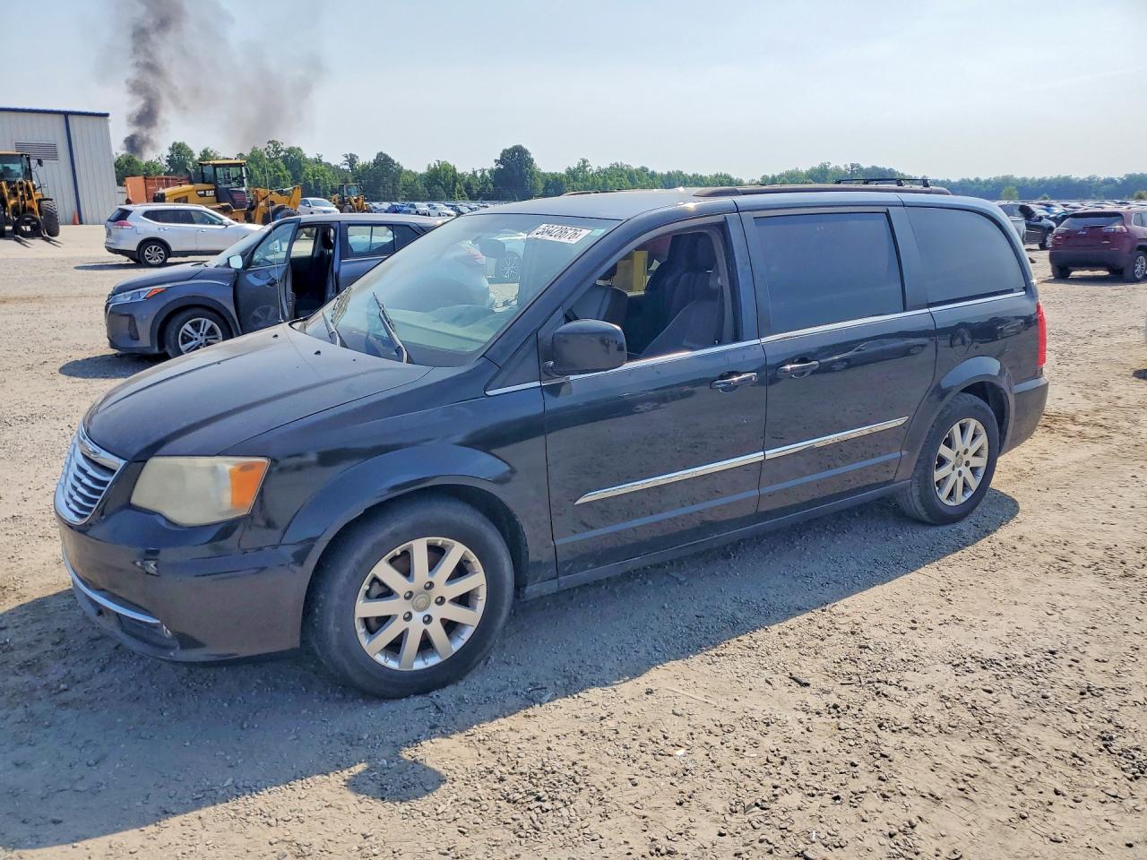 2014 Chrysler Town & Country Touring Black vin: 2C4RC1BG5ER207981