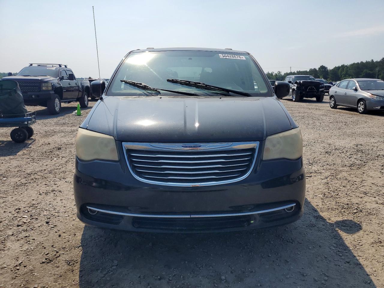 2014 Chrysler Town & Country Touring Black vin: 2C4RC1BG5ER207981
