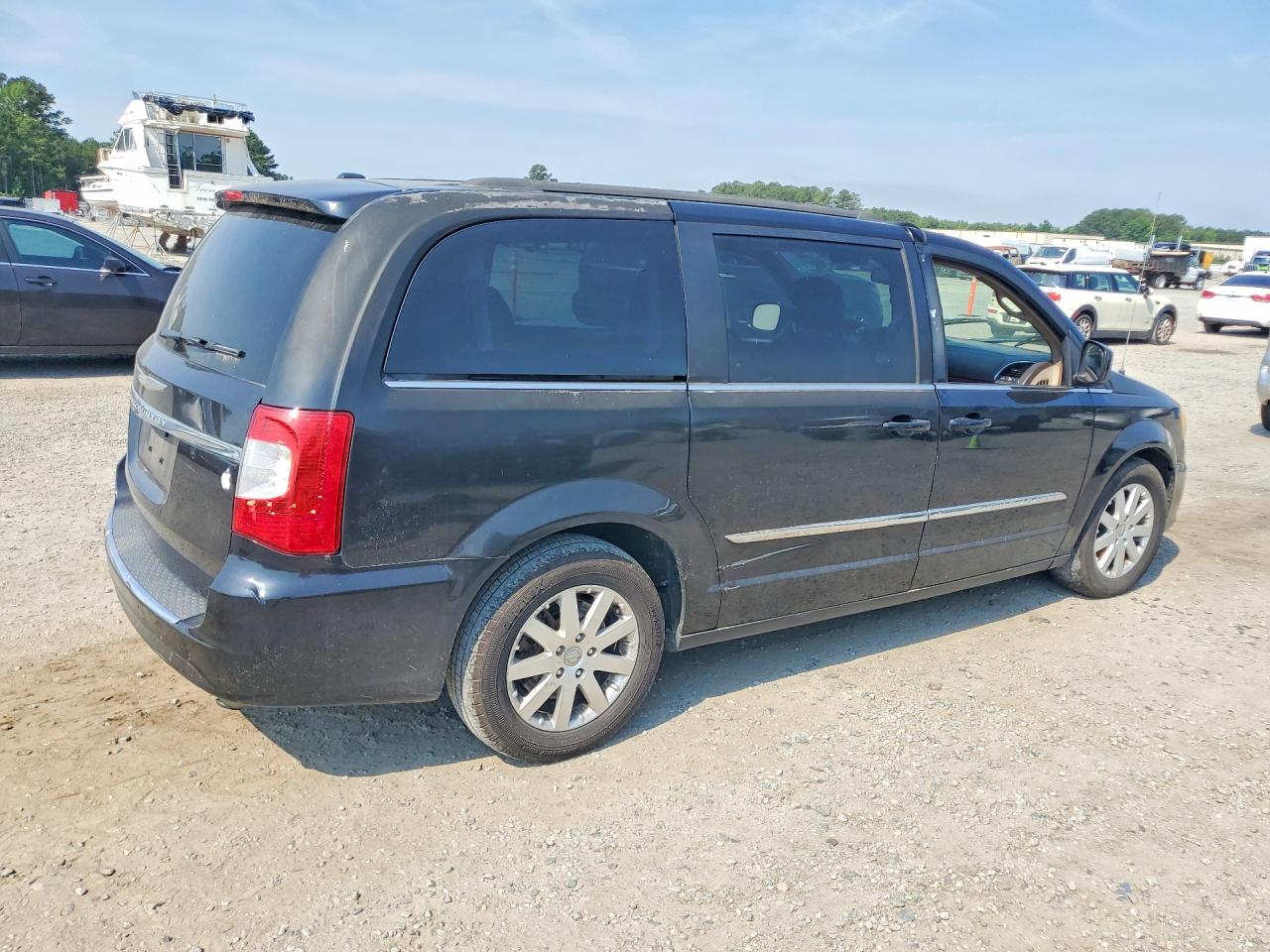 2014 Chrysler Town & Country Touring Black vin: 2C4RC1BG5ER207981