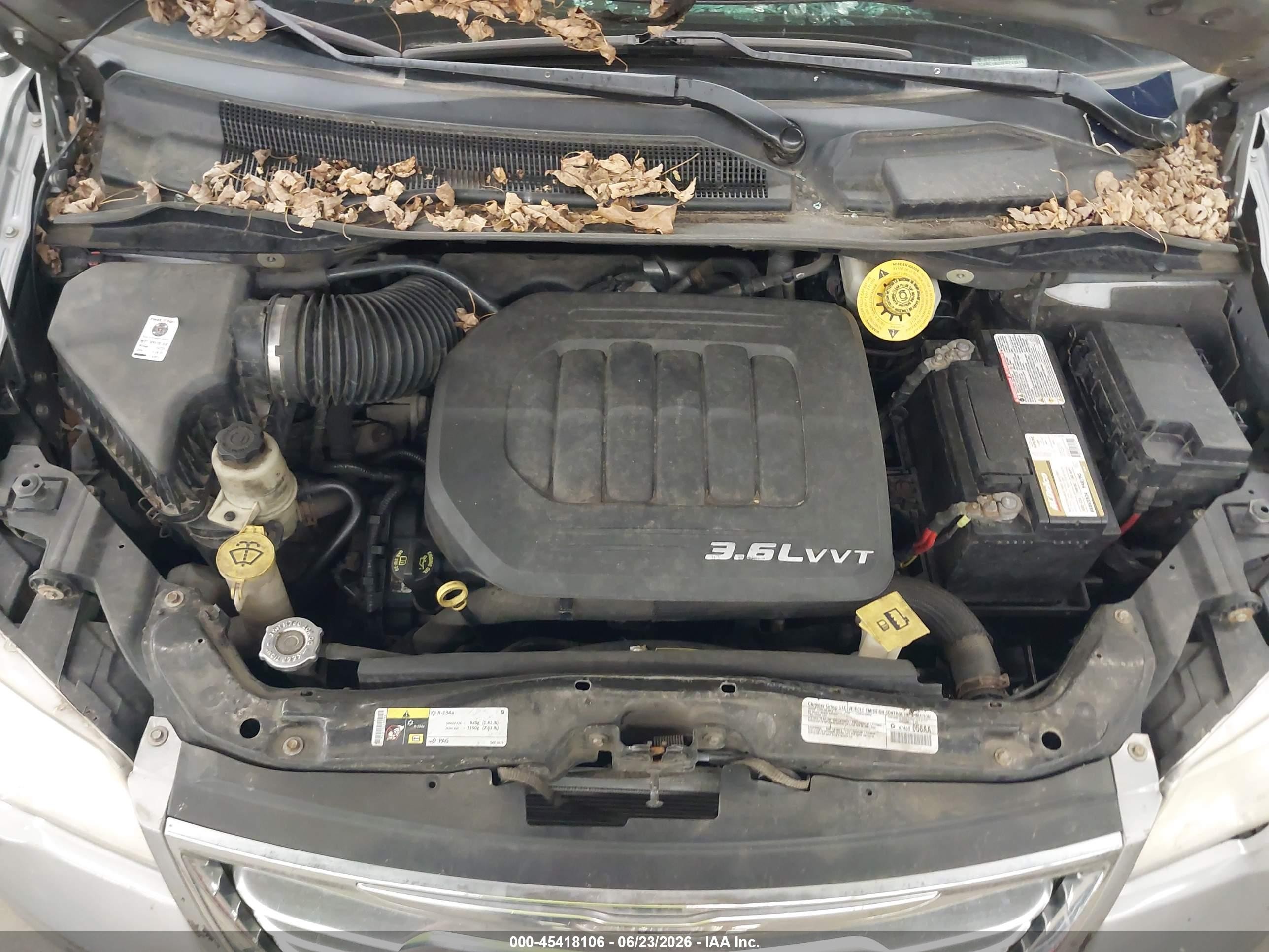 2014 Chrysler Town & Country Touring Gray vin: 2C4RC1BG5ER211514