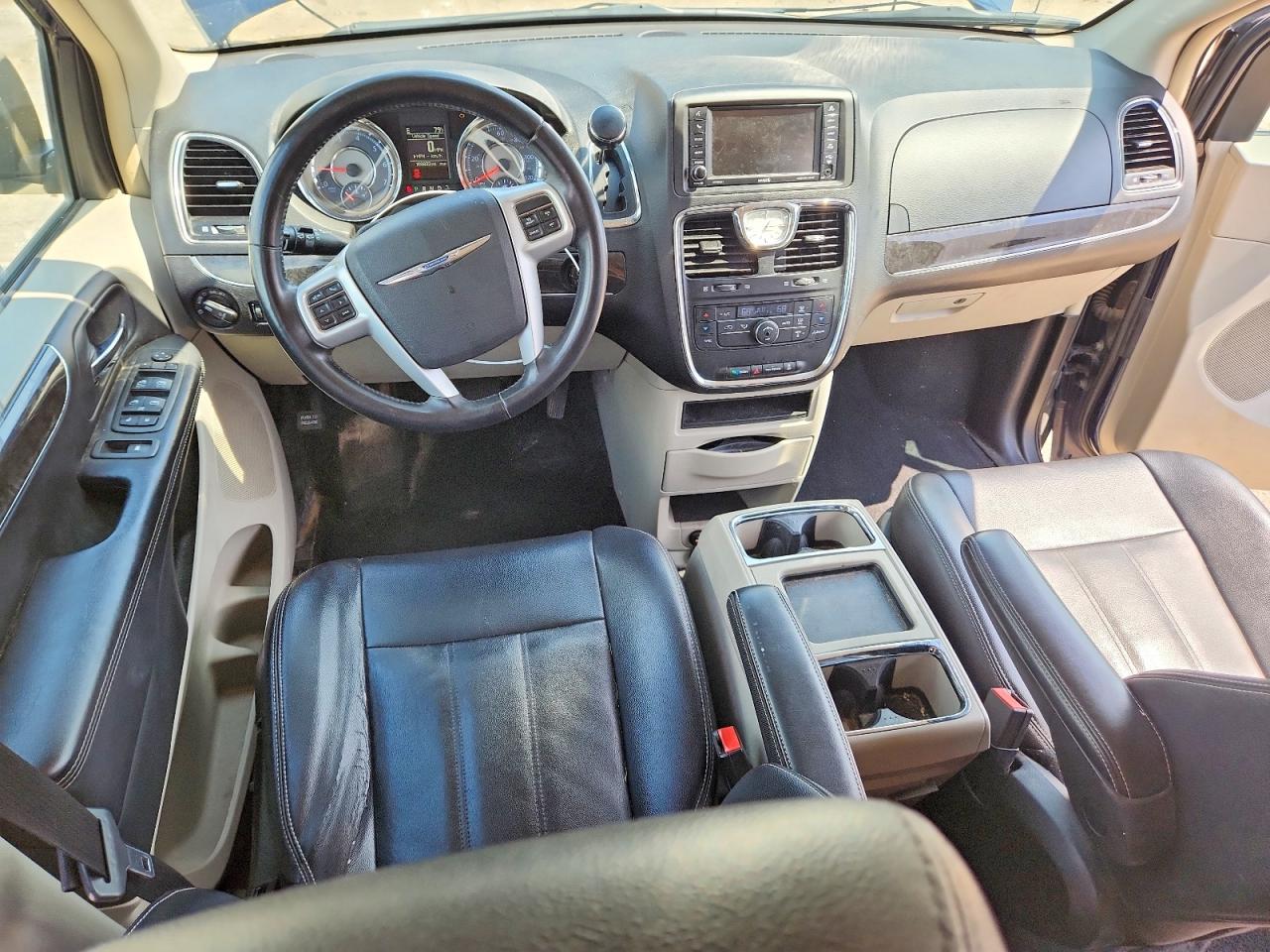 2014 Chrysler Town & Country Touring Blue vin: 2C4RC1BG5ER217197