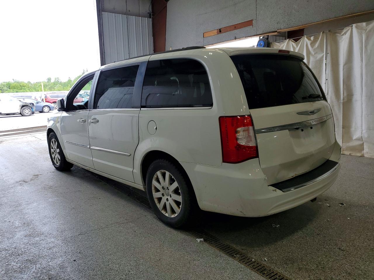 2014 Chrysler Town & Country Touring Белый vin: 2C4RC1BG5ER280395