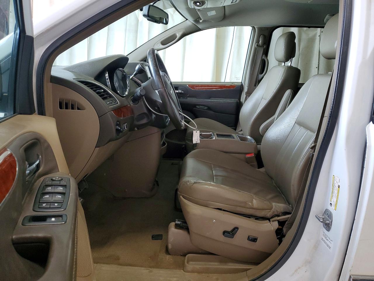2014 Chrysler Town & Country Touring Белый vin: 2C4RC1BG5ER280395