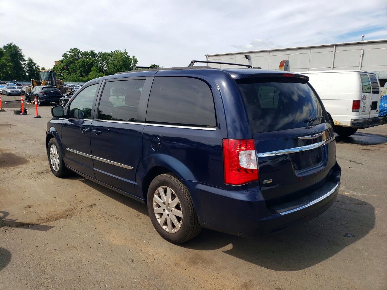 2014 Chrysler Town & Country Touring Blue vin: 2C4RC1BG5ER293115