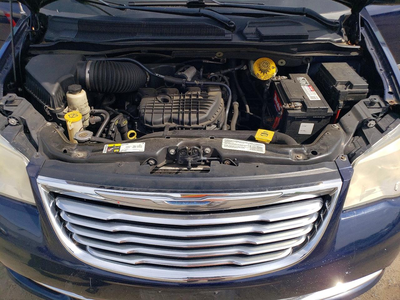 2014 Chrysler Town & Country Touring Blue vin: 2C4RC1BG5ER293115