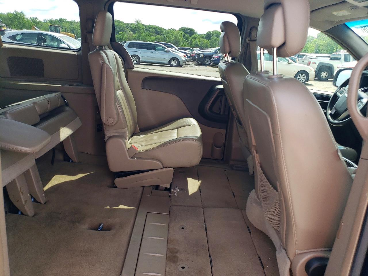 2014 Chrysler Town & Country Touring Blue vin: 2C4RC1BG5ER293115
