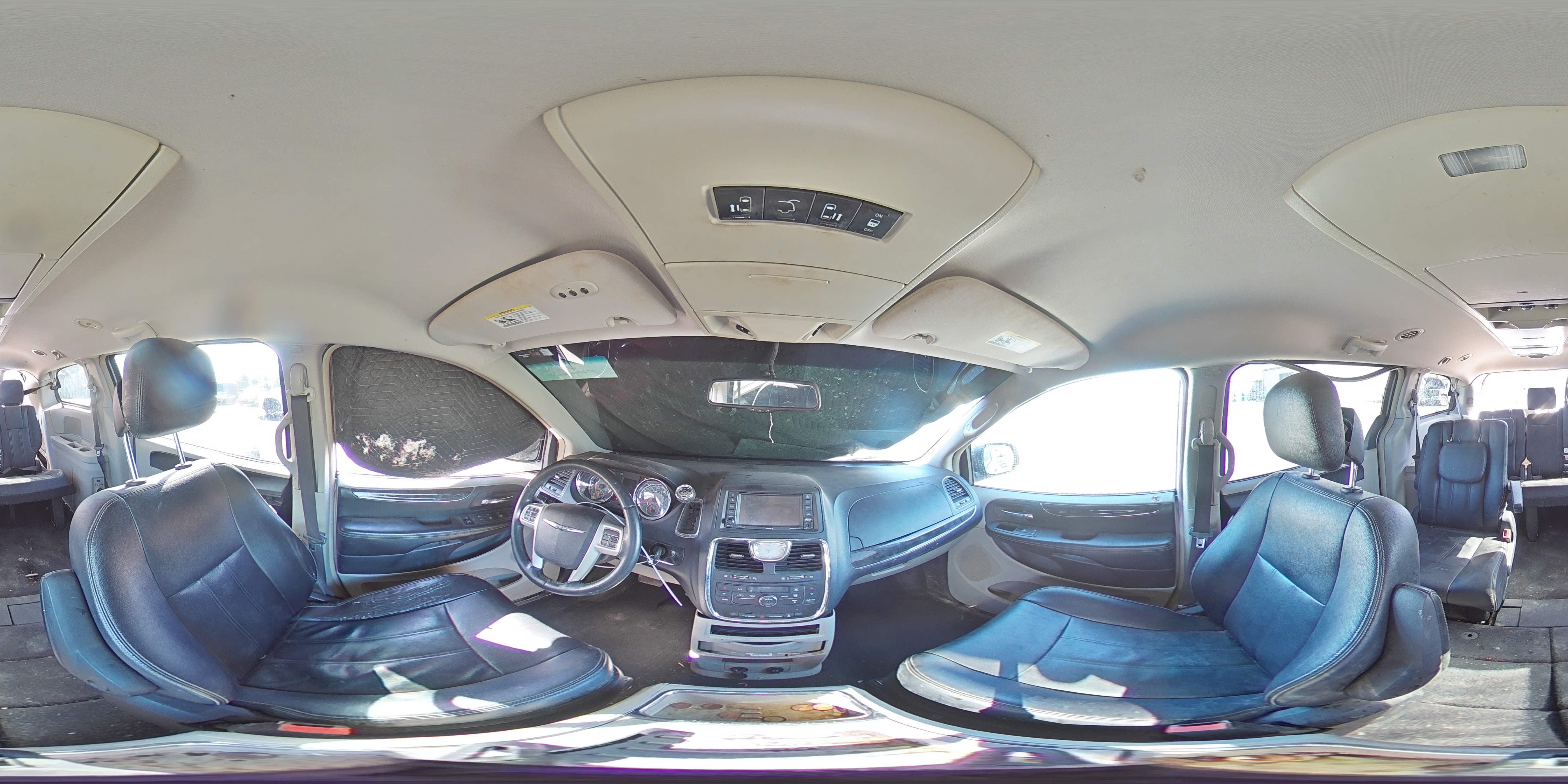 2014 Chrysler Town & Country Touring Silver vin: 2C4RC1BG5ER326954