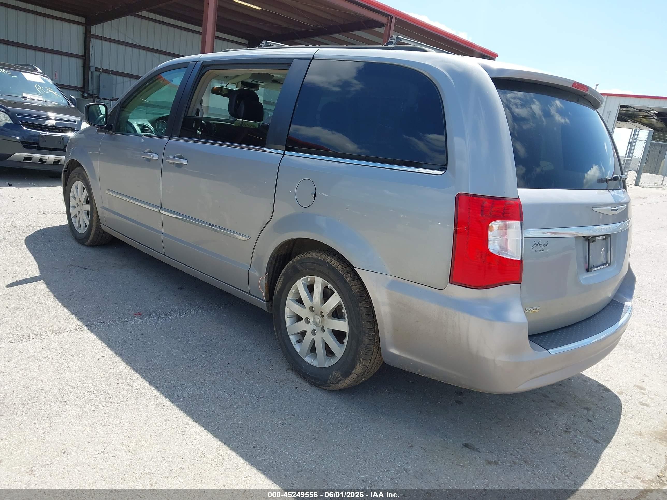 2014 Chrysler Town & Country Touring Серый vin: 2C4RC1BG5ER348601