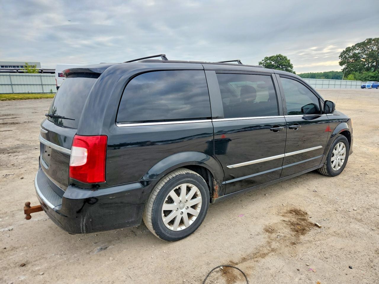 2014 Chrysler Town & Country Touring Черный vin: 2C4RC1BG5ER382991