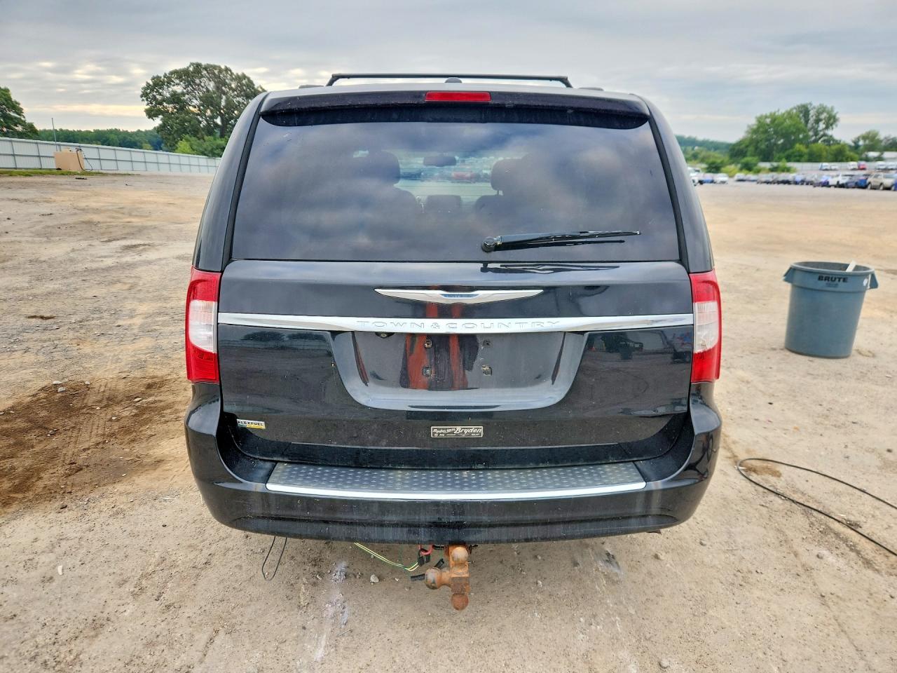 2014 Chrysler Town & Country Touring Черный vin: 2C4RC1BG5ER382991