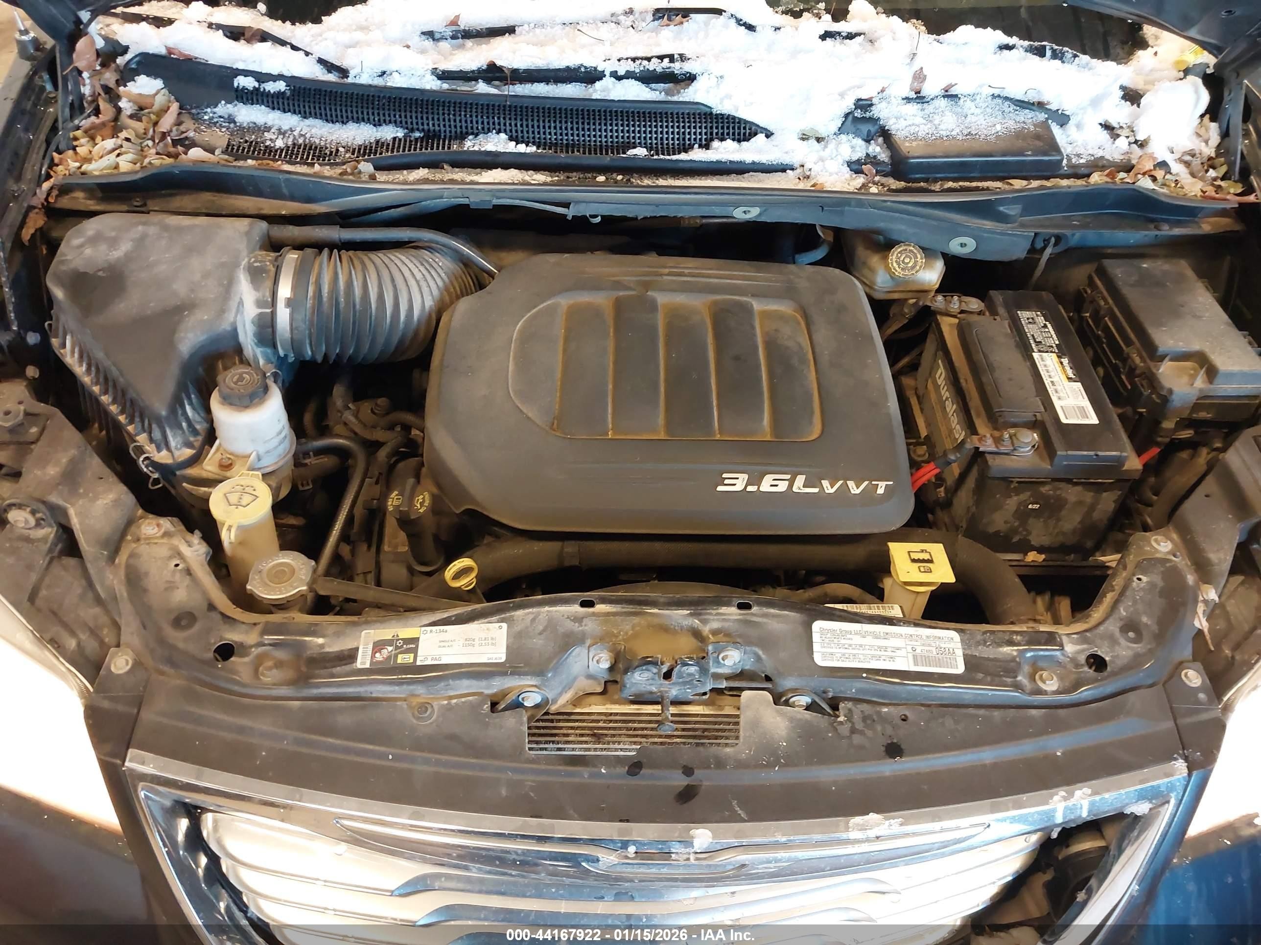 2014 Chrysler Town & Country Touring Blue vin: 2C4RC1BG5ER395496