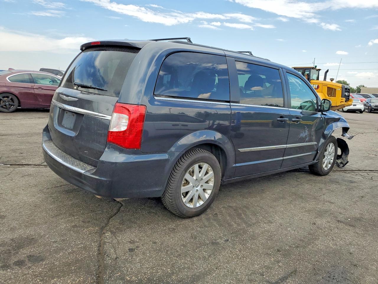 2014 Chrysler Town & Country Touring Gray vin: 2C4RC1BG5ER398804