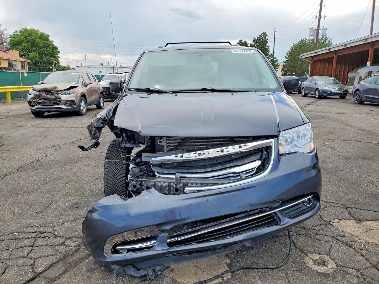 2014 Chrysler Town & Country Touring Gray vin: 2C4RC1BG5ER398804