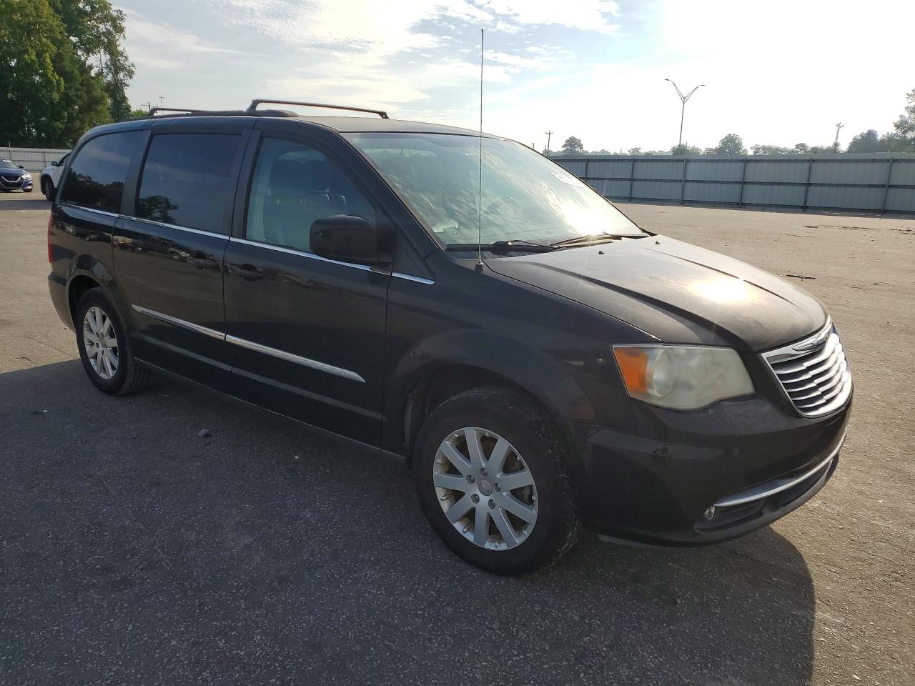 2014 Chrysler Town & Country Touring Черный vin: 2C4RC1BG5ER445927