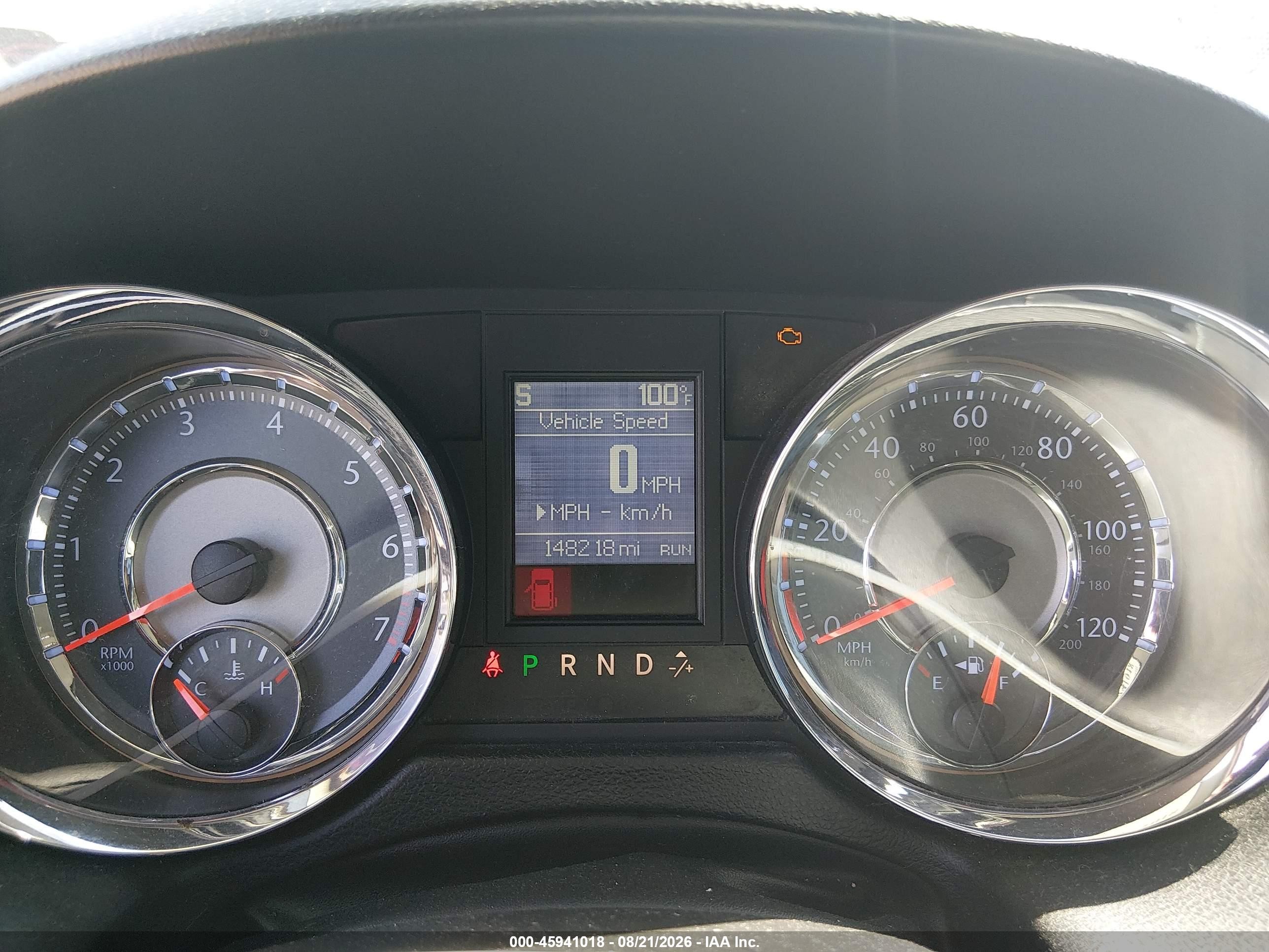 2014 Chrysler Town & Country Touring Blue vin: 2C4RC1BG5ER446947
