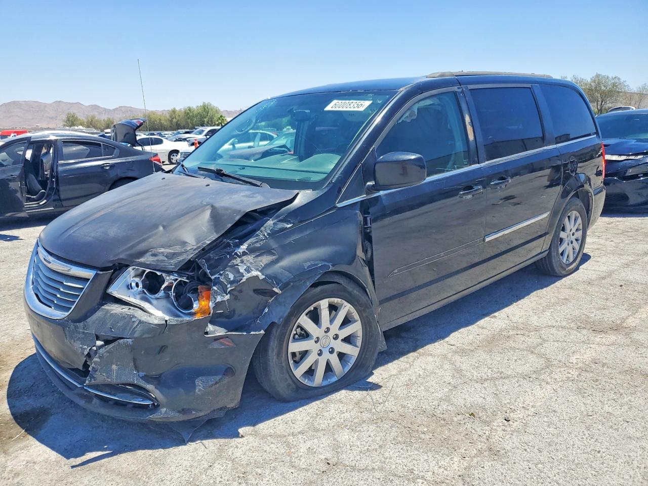 2014 Chrysler Town & Country Touring Black vin: 2C4RC1BG5ER472173