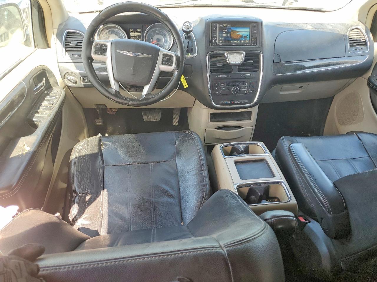 2014 Chrysler Town & Country Touring Black vin: 2C4RC1BG5ER472173