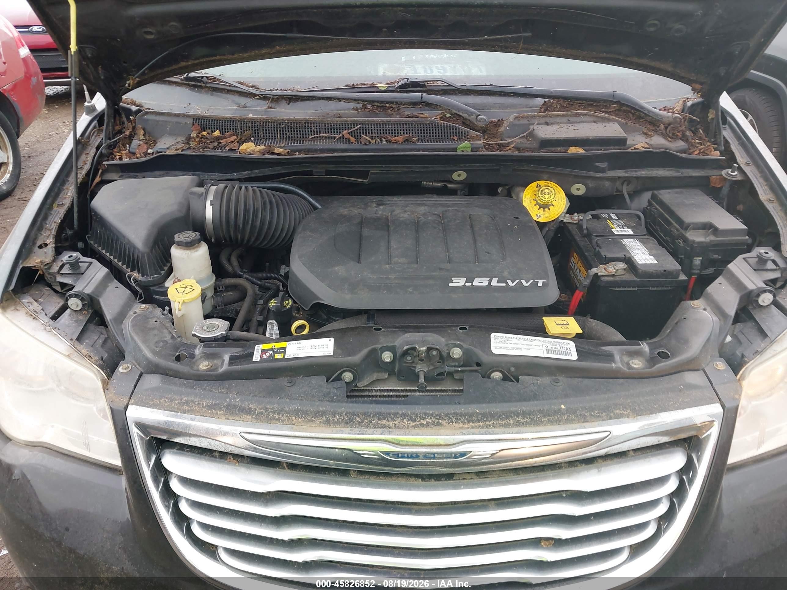 2015 Chrysler Town & Country Touring Black vin: 2C4RC1BG5FR514309