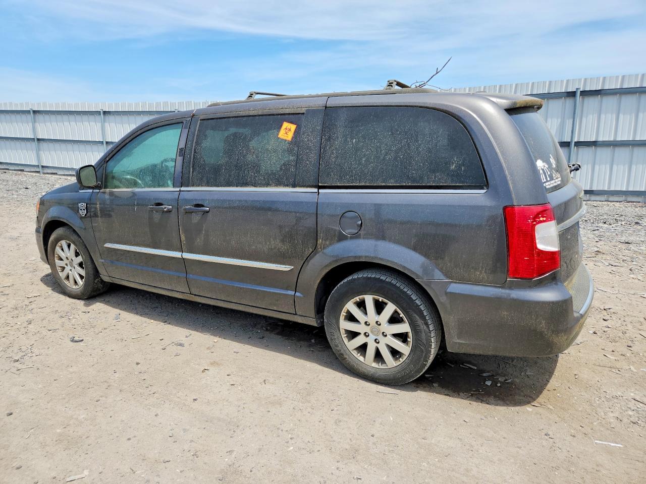 2015 Chrysler Town & Country Touring Gray vin: 2C4RC1BG5FR577104