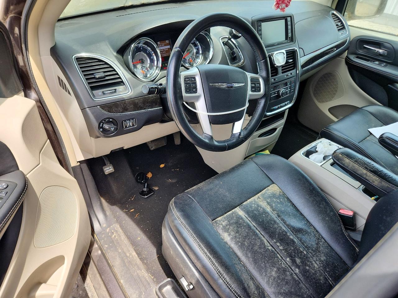 2015 Chrysler Town & Country Touring Gray vin: 2C4RC1BG5FR577104