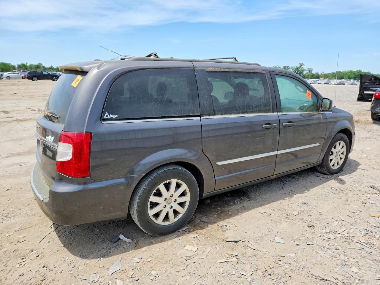 2015 Chrysler Town & Country Touring Gray vin: 2C4RC1BG5FR577104