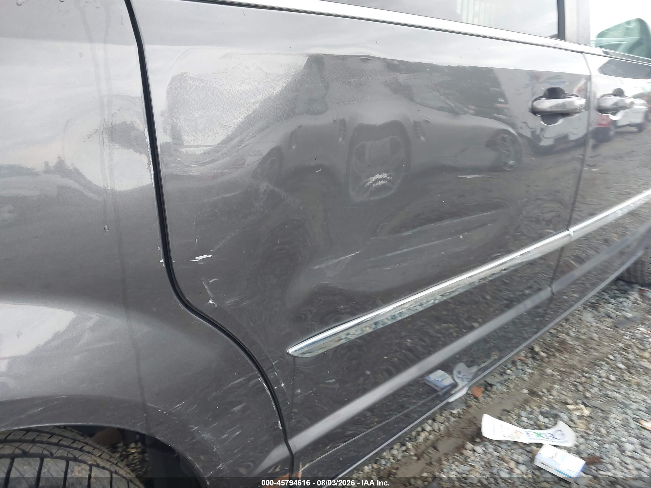 2015 Chrysler Town & Country Touring Серый vin: 2C4RC1BG5FR637284